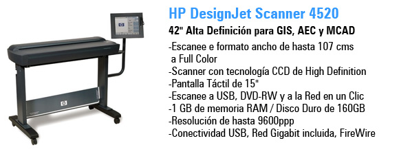HP DesignJet Scanner 4520