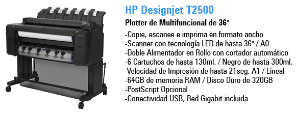 HP Designjet T2500
