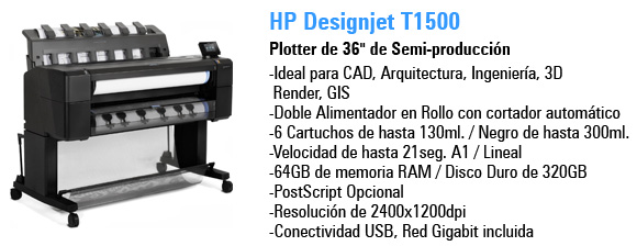 HP Designjet T1500